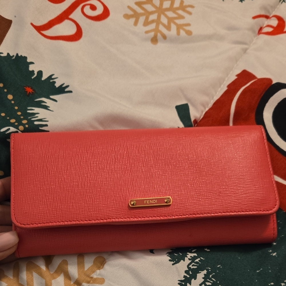 Fendi Pink Wallet